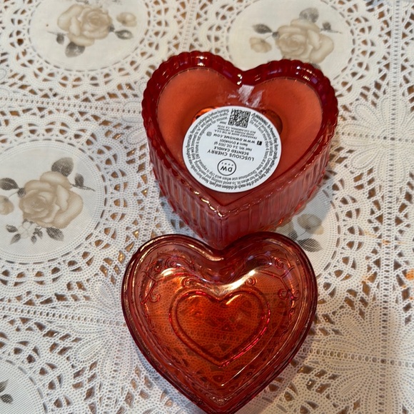 DW Home Red Heart-Shaped Candle Holder - Picture 8 of 11